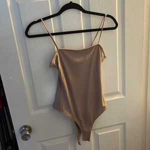 Square neck body suit